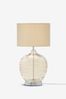 Mink Brown Drizzle Touch Small Table Lamp