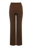 M&Co Brown Classic Slim Trousers