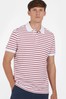Barbour® White Styhead Stripe Polo Shirt