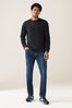 Mid Blue Essential Stretch Skinny Fit Jeans
