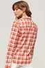 Superdry Orange Lumberjack Check Flannel Shirt
