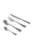 Artisan Street 16 Piece Silver Cutlery Set