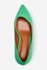 Green Regular/Wide Fit Forever Comfort® Asymmetric Kitten Court Shoes