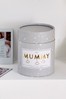 White/Gold Mummy Candle