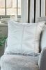 Prestigious Textiles Opal White Palm Jacquard Feather Filled Cushion