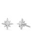 Beaverbrooks Cubic Zirconia Star Stud Earrings