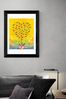 Black The Sound of Sunshine by Fiona Watson Framed Print