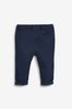 Navy Blue Woven Baby Chinos