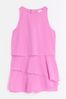 River Island Pink Girls Frill Layered Playsuit