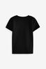 Black 2 Pack Short Sleeve T-Shirts (3mths-7yrs)