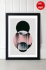 Black Minimalism 14 by Marieke Boehmer Black Framed Print