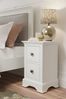 K Interiors White Callon Small Bedside