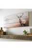 Art For The Home Natural Stag Wooden Plaque