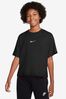 Nike gum Black Oversized Essentials Boxy T-Shirt