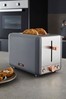Tower Grey 2 Slot Toaster