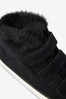 Black Wide Fit (G) Thermal Thinsulate™ Lined High Top Trainers