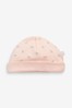 The Little Tailor Pink All Over Print Rocking Horse Jersey Hat