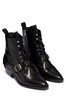 AllSaints Black Katy Ankle Calf Boots