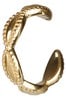 Oliver Bonas Bente Oval Detail Loop Gold Plated Ear Cuff