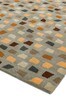 Asiatic Rugs Grey Reef Wool Pixel Rug