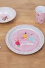 Disney 5 Piece Pink True Princess Breakfast Set