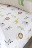 Catherine Lansfield Natural Roarsome Fitted Sheet