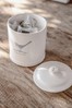 Mary Berry White Garden Pied Wagtail Tea Canister