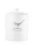 Mary Berry White Garden Pied Wagtail Tea Canister