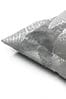 Prestigious Textiles Chrome Grey Treasure Jacquard Feather Filled Cushion