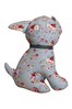 Floral Dog Draught Excluder by Riva Home