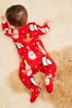 Red Christmas Baby Sleepsuit (0mths-2yrs)