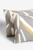 Know Grey Brighton Abstract Animal Print Reversible Duvet Cover And Pillowcase Set