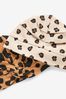 Brown Baby Turbans 2 Pack (0mths-2yrs)