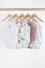Red/White Baby Strappy Vest Bodysuits 5 Pack