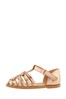 Monsoon Baby Rose Gold Caged Sandals