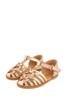 Monsoon Baby Rose Gold Caged Sandals