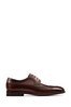 Clarks Dark Tan Lea Oliver Wing Shoes