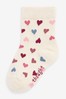 Thought Pink Kitty Kids Sock Box 4 Pack