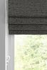 Charcoal Grey Textured Chenille Made To Measure Roman Blind