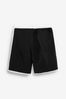 adidas Black/White Junior 3-Stripes Swim Shorts