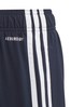 adidas Navy 3 Stripe Woven Shorts