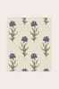 Dusky Seaspray Blue Dandelion Wallpaper