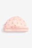 The Little Tailor Pink Jersey Hat & Bootie Gift Set