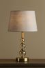 Antique Brass Selby Glass Ball Table Lamp Base