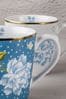 Laura Ashley Set of 2 Cream Heritage Collectables Mugs