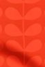 Orla Kiely Red Jacquard Stem Curtains