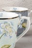 Laura Ashley Set of 2 Blue Heritage Collectables Mugs