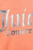 Juicy Couture Orange Juicy Velour Raglan Hoodie
