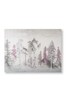 Art For The Home Purple Mystical Forest Walk Canvas