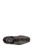 Clarks Youth Black Leather Scala Step Wide Fit Shoes